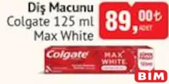 COLGATE MAX WHİTE DİŞ MACUNU 125 ML